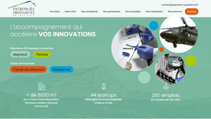 nouveau site